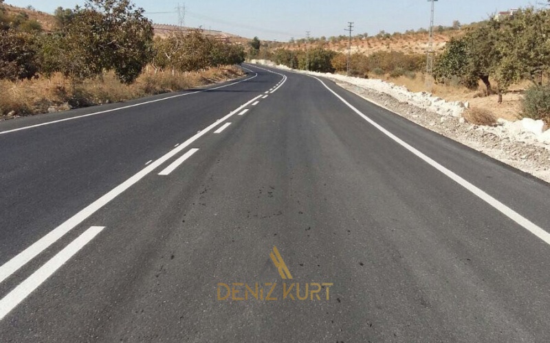 Village Group Road Construction Work Between Gaziantep Province Nizip District