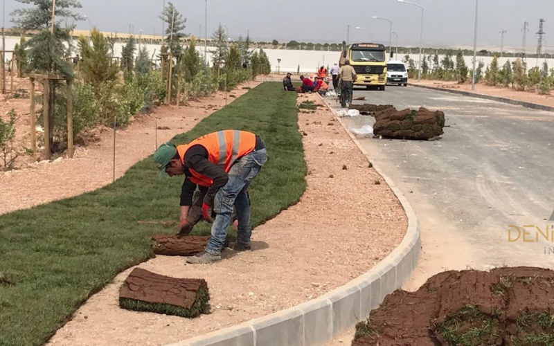 Gaziantep Karkamış Road Base Area (Furkan Plateau) Construction Work