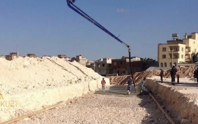 أعمال حفريات وإنشاء طرق في غازي عنتاب بلدية شهيد كامل إبراهيملي المرحلة 2 القسم 1 
