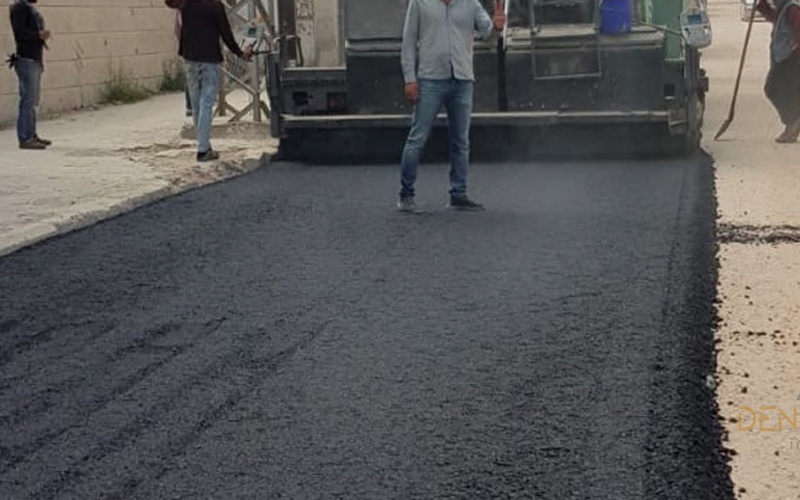 أعمال بناء الأسفلت في محافظة غازي عنتاب سوريا المجلس المحلي في جرابلس 