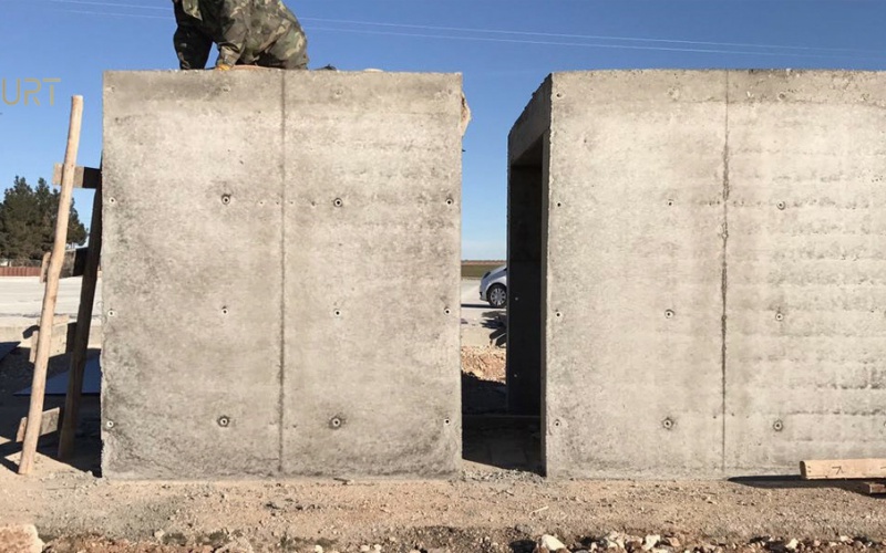 Kartal Base Area Bunker, Shield and Entrance Construction Work