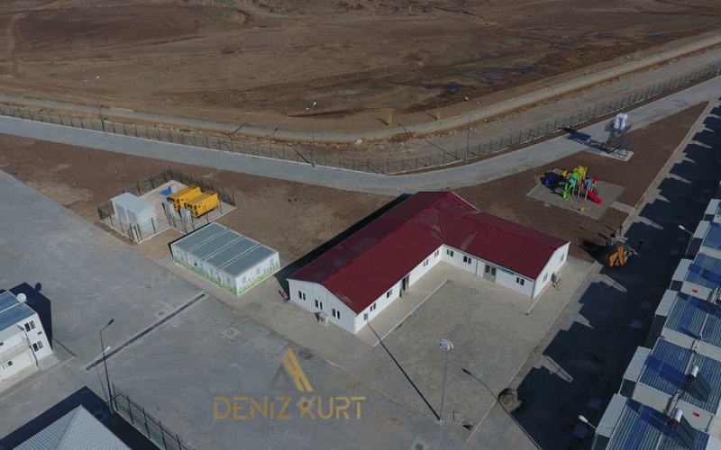 Osmaniye İli Cevdetiye Konteyner Kent Barınma Merkezi İnşaatı Parke- Bordür- Oluk Taşı Yapım İşi