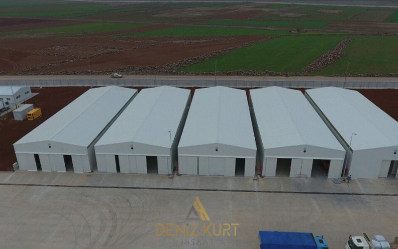 Syria Çobanbey Logistics Warehouse Construction Work