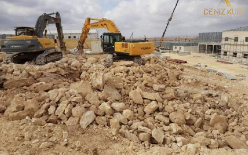 Syria Ela Bab Çobanbey Mare 475 Bed Prefabricated Hospital Infrastructure and Landscaping Construction Work